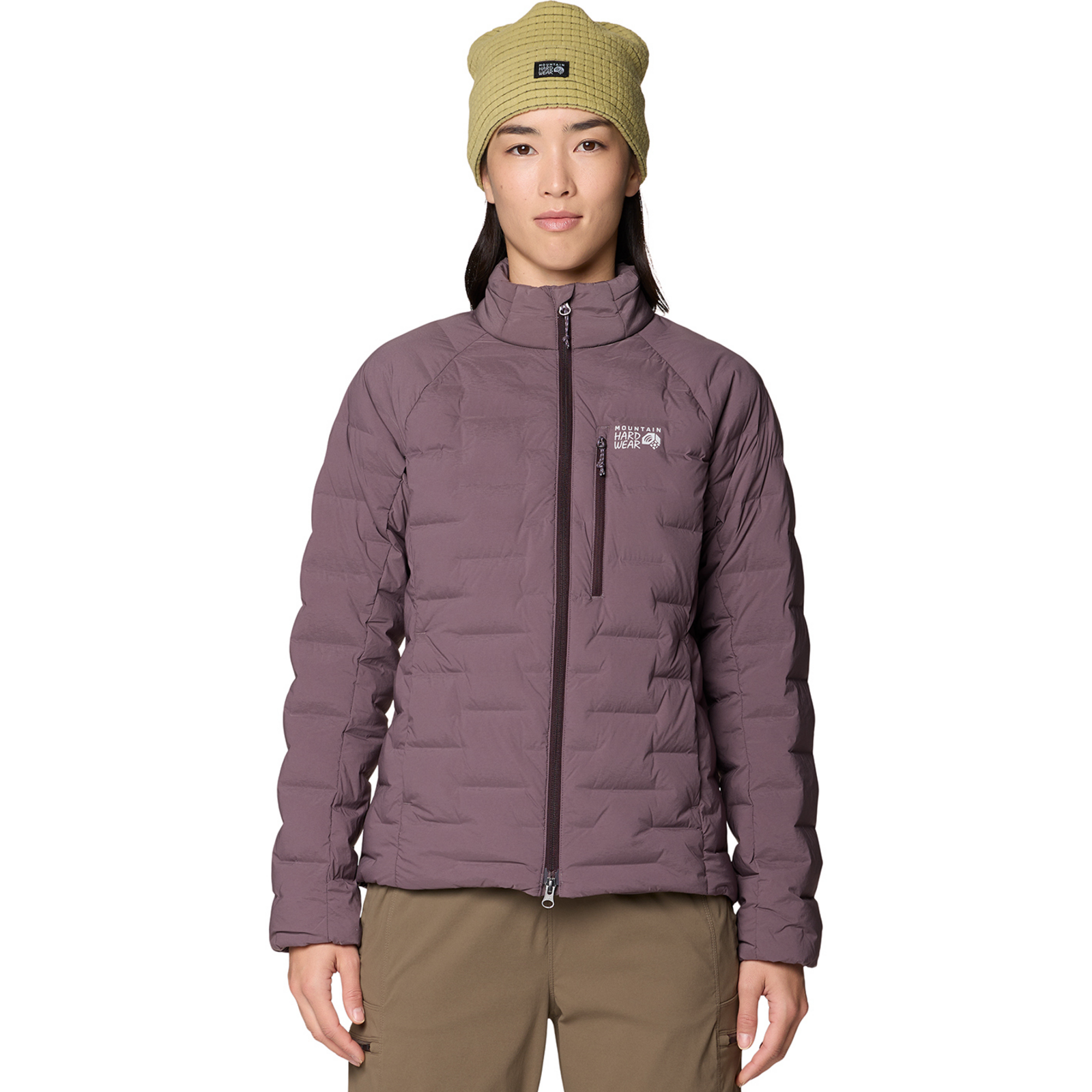 Image of Mountain Hardwear W Stretchdown™ Jacket, Purple sage 574, Grösse: L