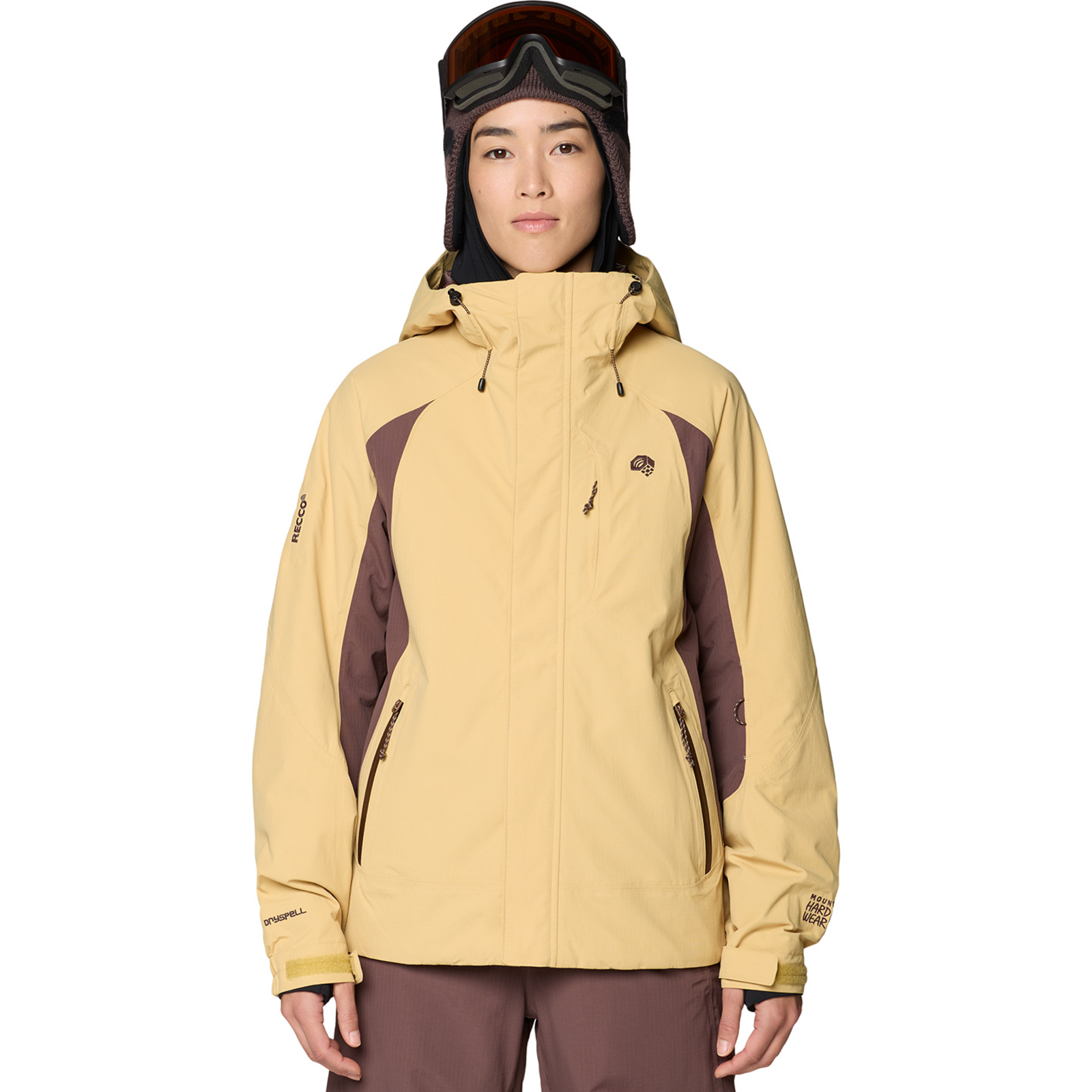 Image of Mountain Hardwear W Warp Factor™ Insulated Jacket, Prairie, carob 770, Grösse: M