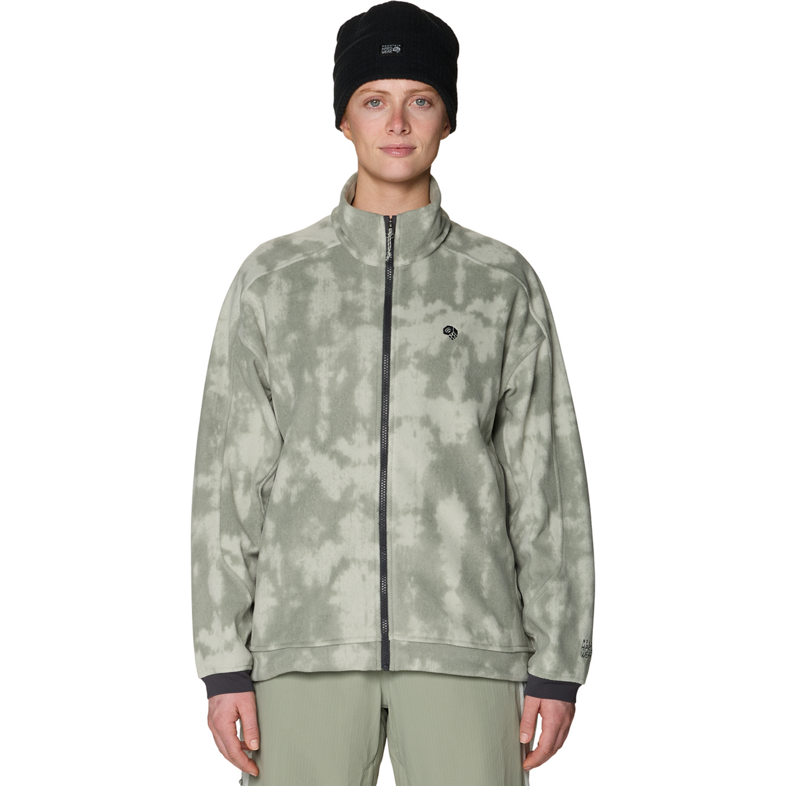 Image of Mountain Hardwear W Après Pro™ Fleece Jacket, Silt grey shadowdye print 051, Grösse: XL