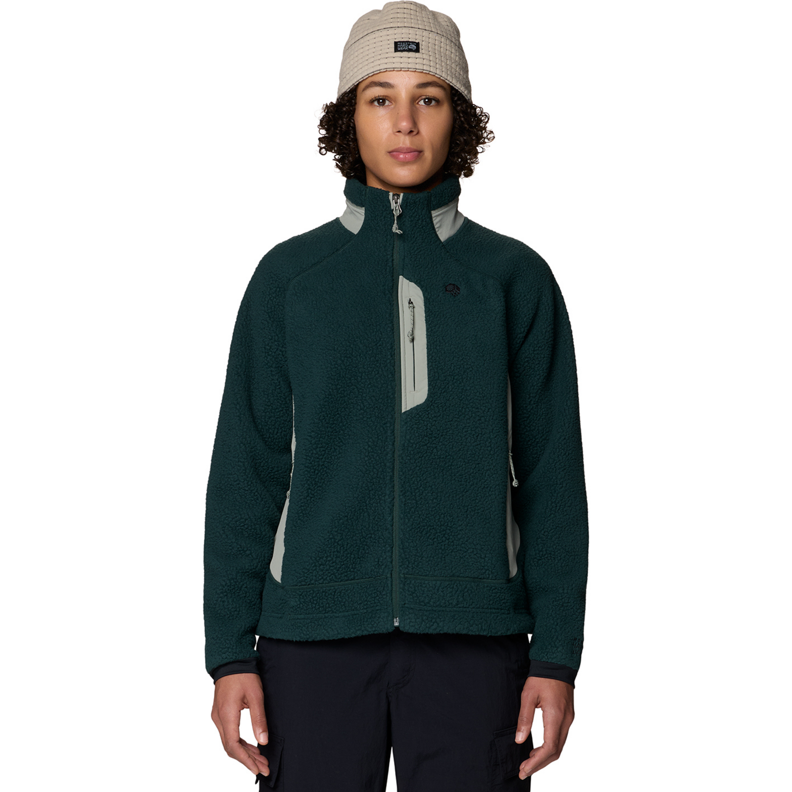 Image of Mountain Hardwear W Deep Drift™ Fleece Full Zip, grün, Grösse: M