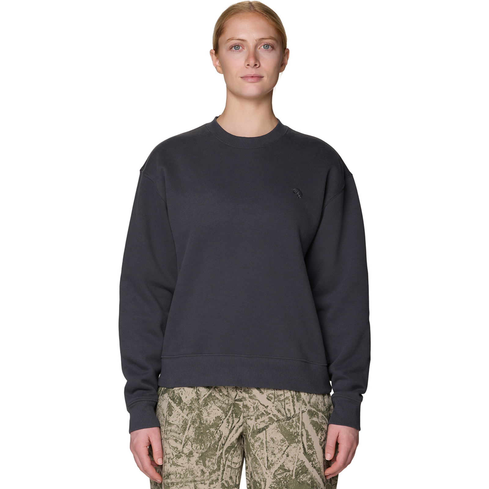 Image of Mountain Hardwear W MHW™ Logo Pullover Crew, Shark 011, Grösse: L