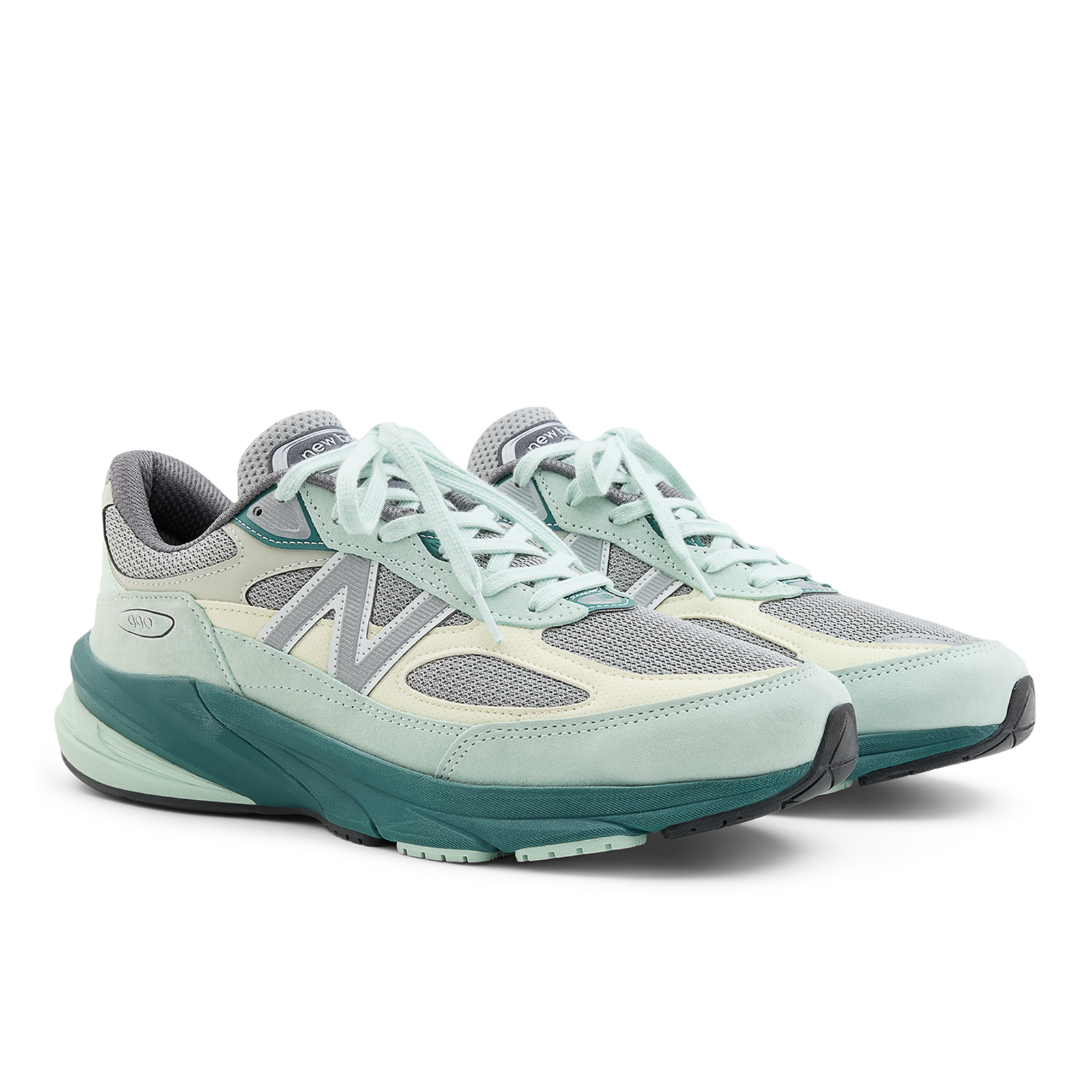 New Balance U 990 v6 Made in USA Community Freizeitschuhe / Sneaker Herren, grün, Grösse: 43