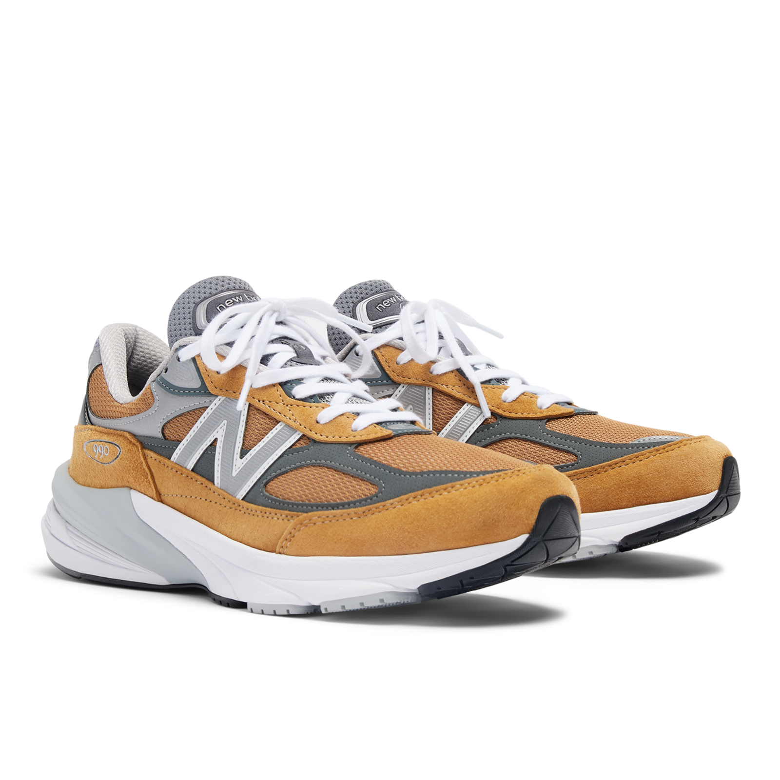 New Balance U 990 MiUS v6 Freizeitschuhe / Sneaker unisex, braun, Grösse: 42.5