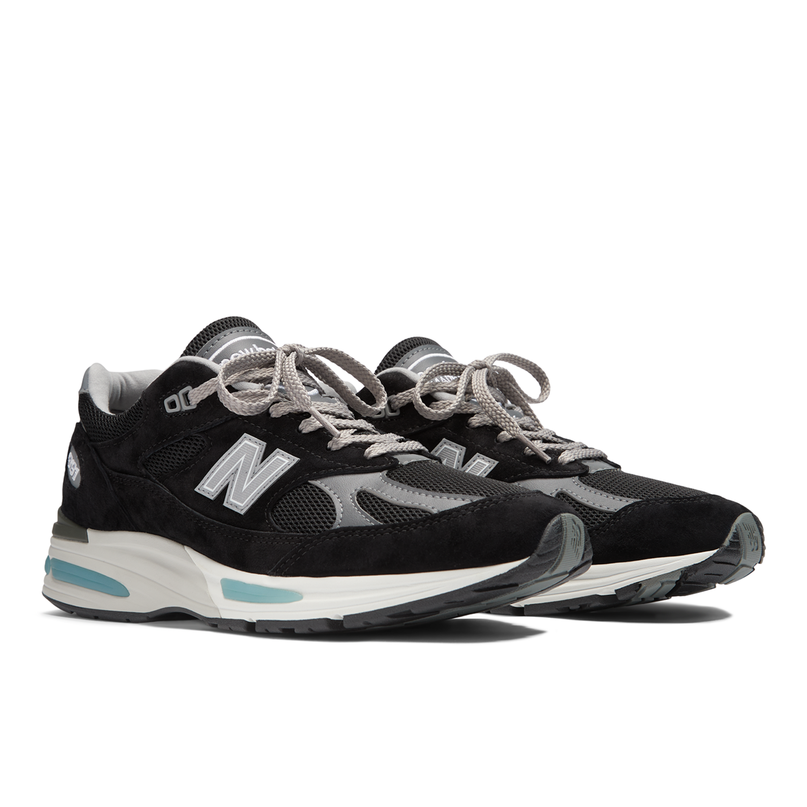 New Balance M 991 v2 MiUK Essentials Freizeitschuhe / Sneaker Herren, schwarz, Grösse: 45